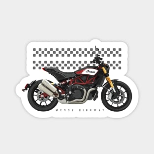 Indian FTR 1200 S 19 replica, sn Sticker